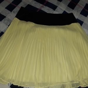 Yellow skirt